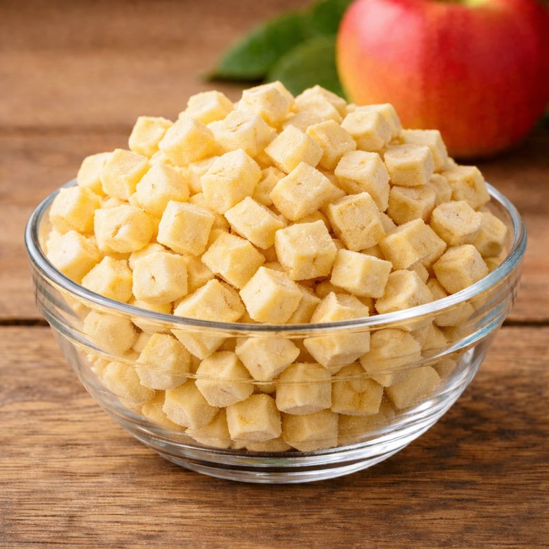 Freeze-Dried Apple Cubes — Freeze-Dried Cubes