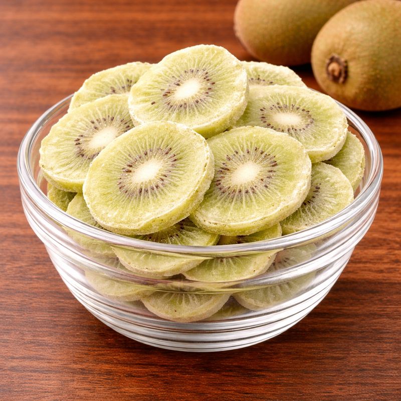 Freeze-Dried Kiwi Slices — Freeze-Dried Cubes