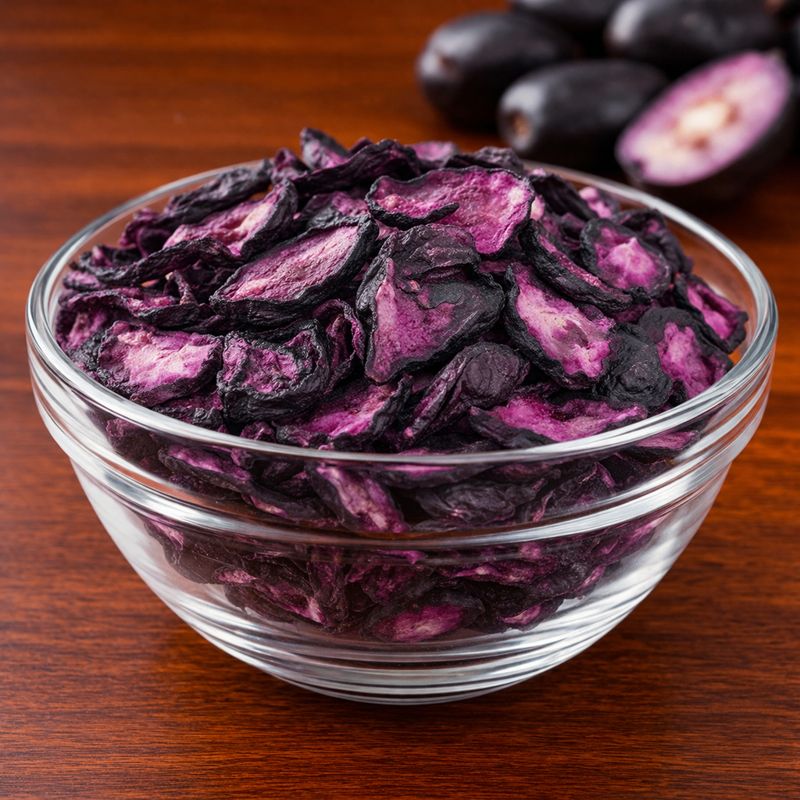 Freeze Dried Black Jamun Slice — Freeze-Dried Slices