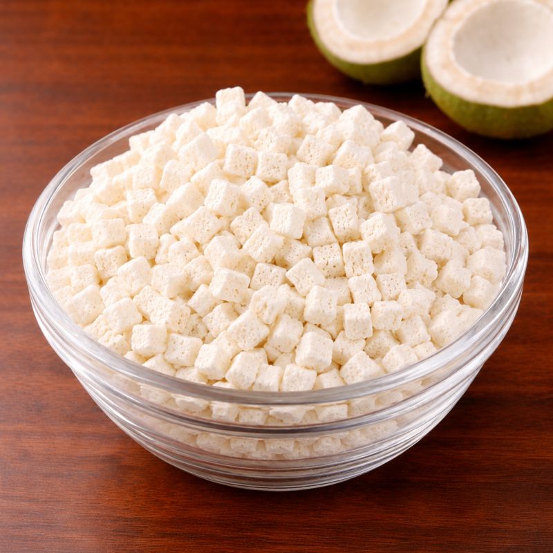 Freeze Dried Tender Coconut Flakes — Freeze-Dried Flakes