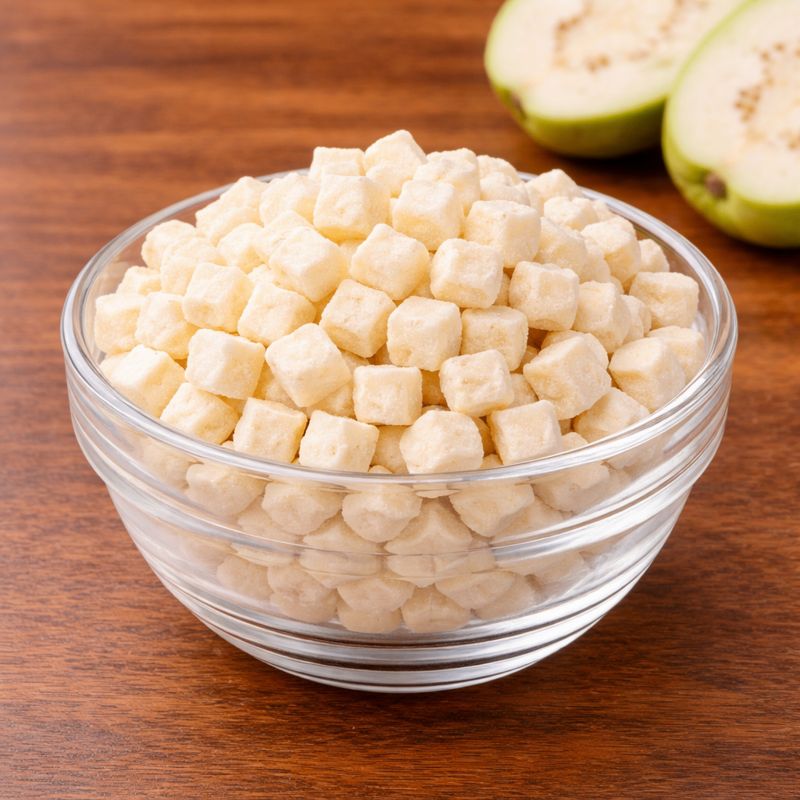 Freeze-Dried Guava Cubes — Freeze-Dried Powder