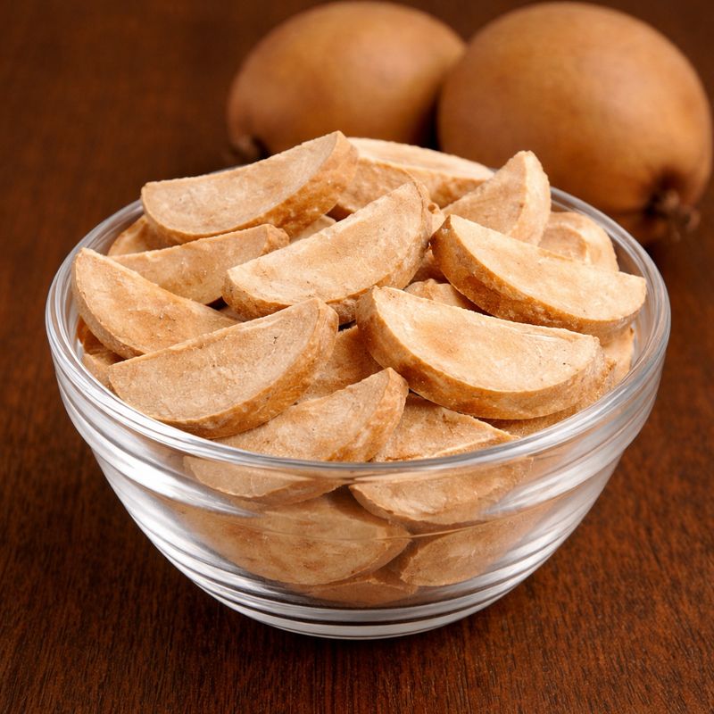 Freeze-Dried Chikoo Slice — Freeze-Dried Slices