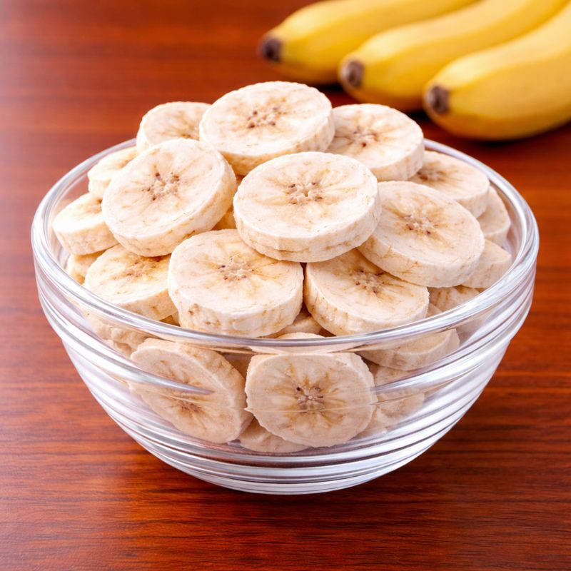 Freeze-Dried Banana Slices — Freeze-Dried Slices