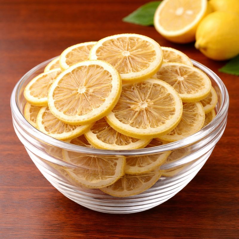 Freeze Dried Lemon Slice — Freeze-Dried Slices