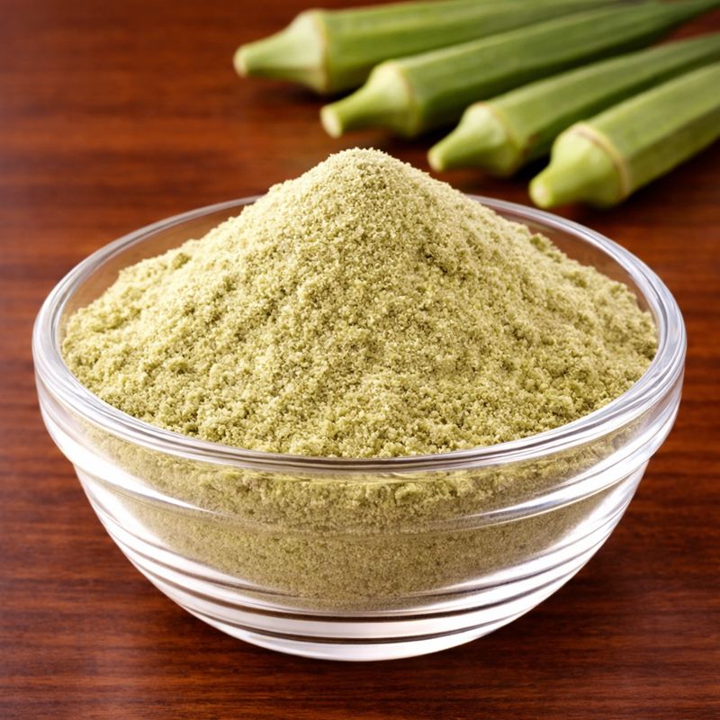 Freeze Dried Okra Powder — Freeze-Dried Powder