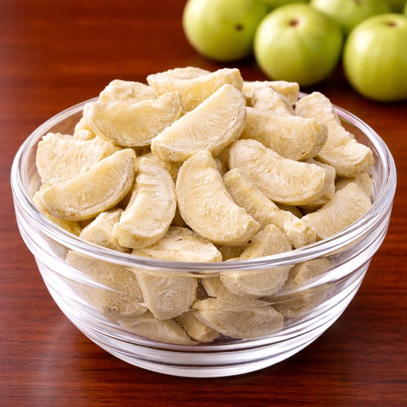 Freeze-Dried Amla Slice — Freeze-Dried Slices