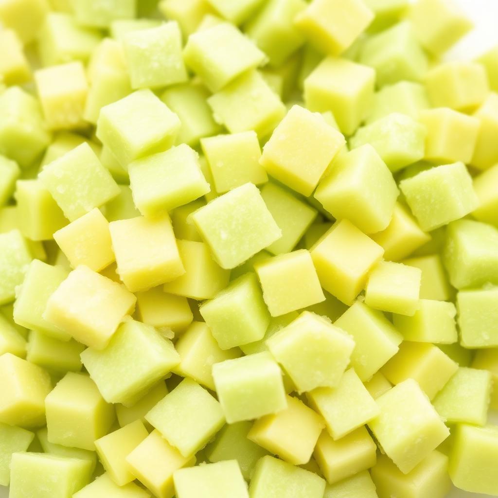 IQF Avocado Dices (Hass) — IQF Diced 12mm