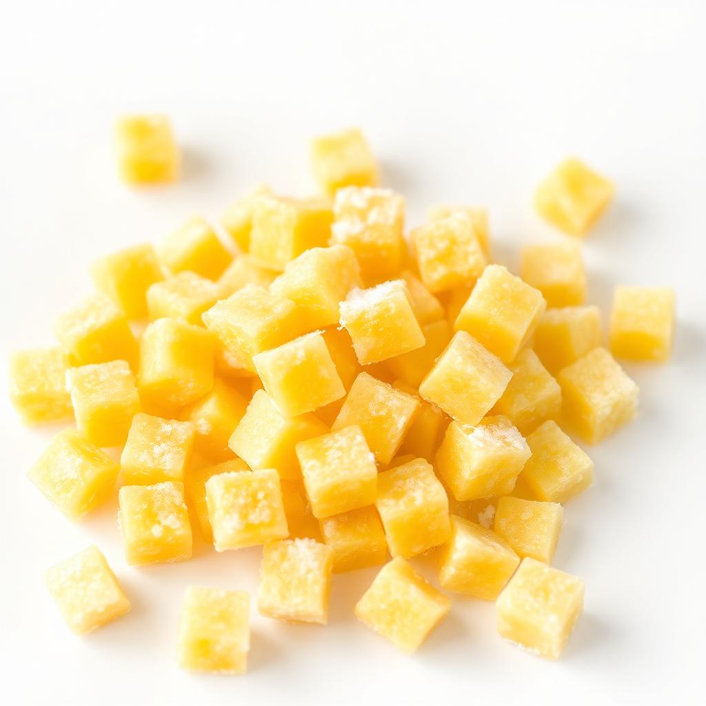 IQF Pineapple Tidbits — IQF Diced 10mm