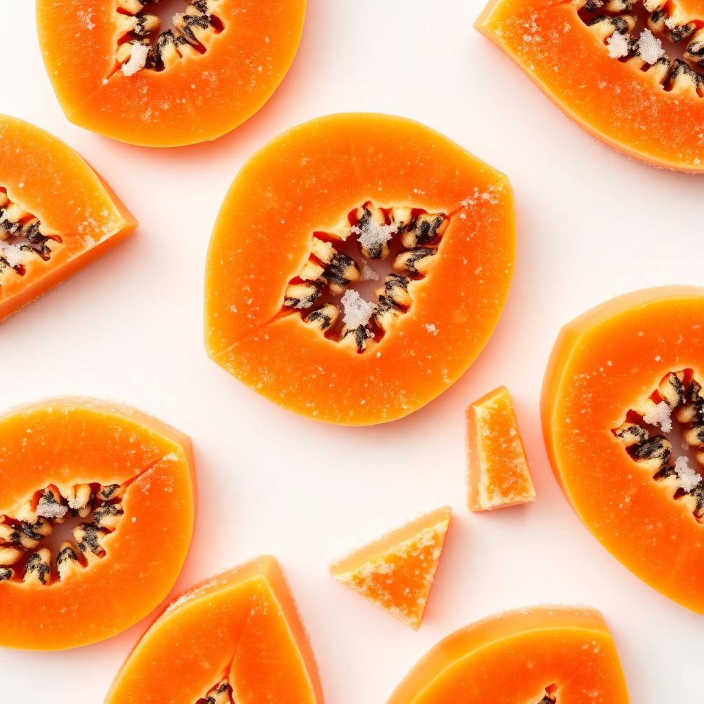 Frozen Papaya Slices — IQF Sliced
