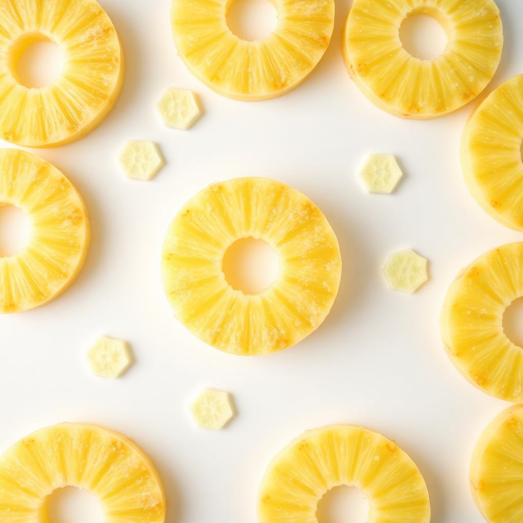Frozen Pineapple Slices — IQF Sliced
