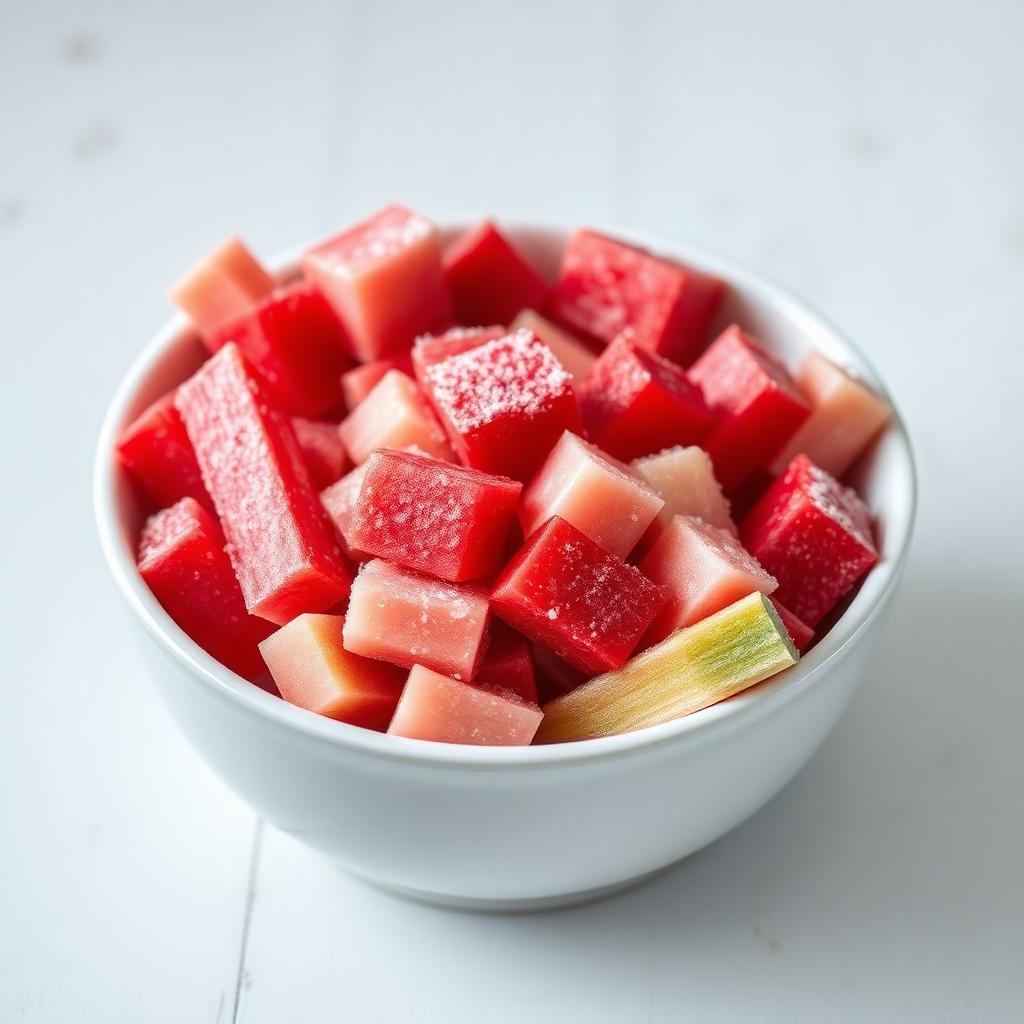 Rhubarb — pulp, concentrate and frozen formats